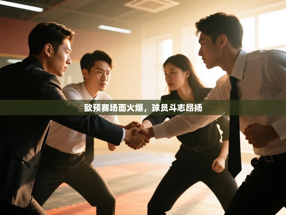 欧预赛场面火爆，球员斗志昂扬  第1张